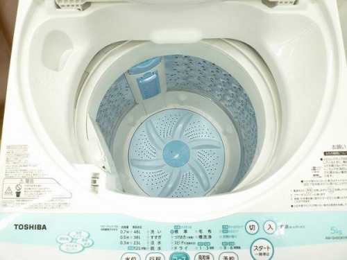 洗濯機のTOSHIBA