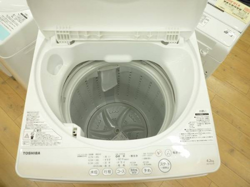 TOSHIBAの松原　洗濯機
