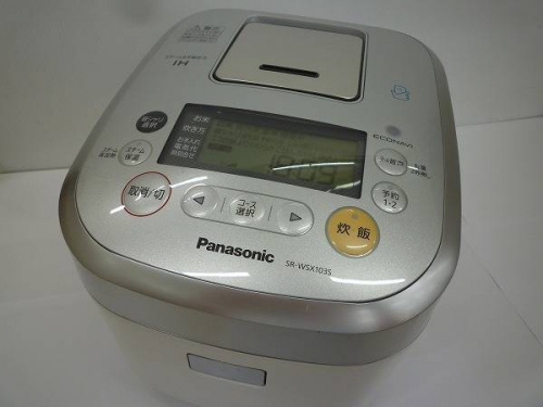 高機能中古家電続々入荷中！本日は、Panasonicスチーム&可変 
