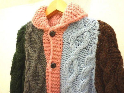 メンズファッションのニット