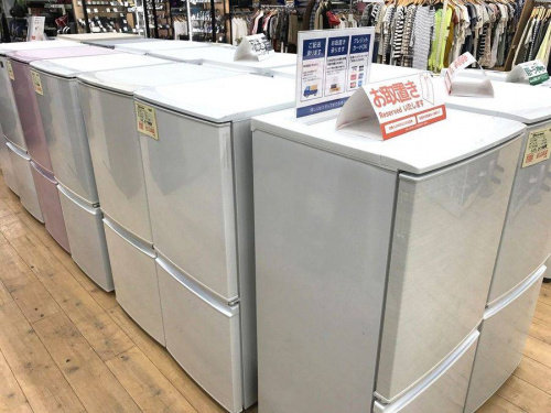 洗濯機の冷蔵庫