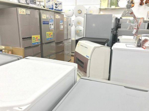 洗濯機の冷蔵庫