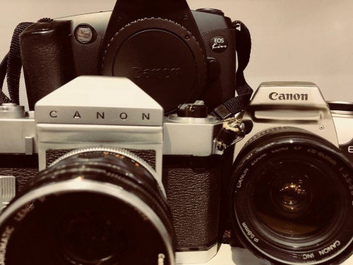 昭和レトロのフィルムカメラ