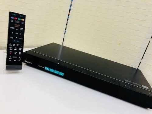 デジタル家電のブルーレイレコーダー