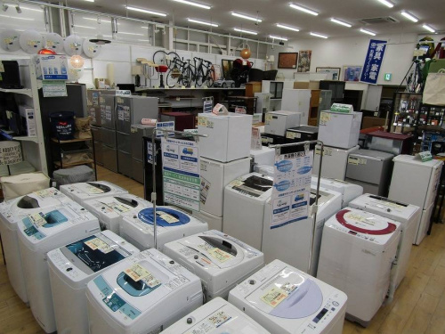 生活家電の洗濯機