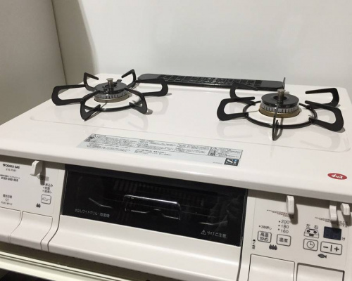 生活家電のガスコンロ