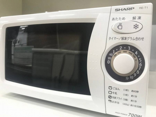 生活家電の電子レンジ