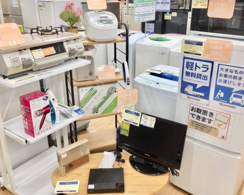 冬物家電の中古家電　大阪