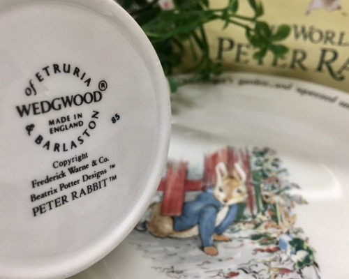 WEDGWOODのピーターラビット