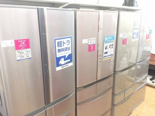 生活家電の冷蔵庫