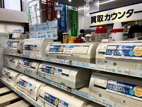 生活家電のエアコン　国内メーカー　大阪