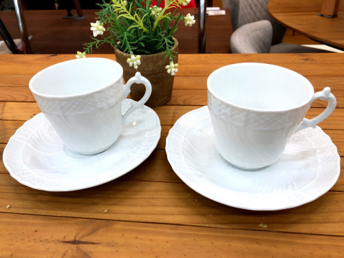 洋食器 ジノリのカップ&ソーサー