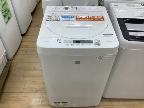 生活家電の洗濯機