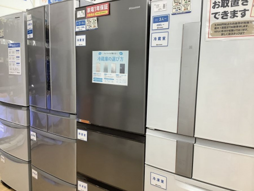 Hisenseの冷蔵庫　買取　大阪