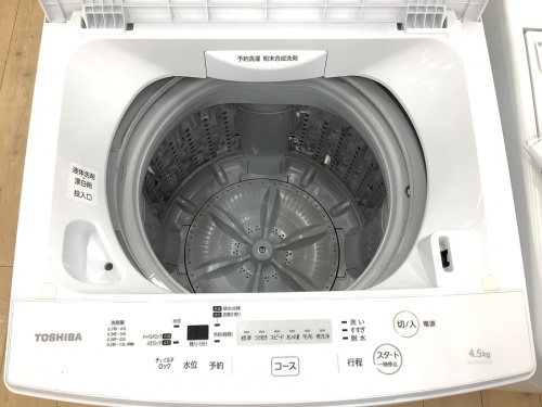 洗濯機のTOSHIBA