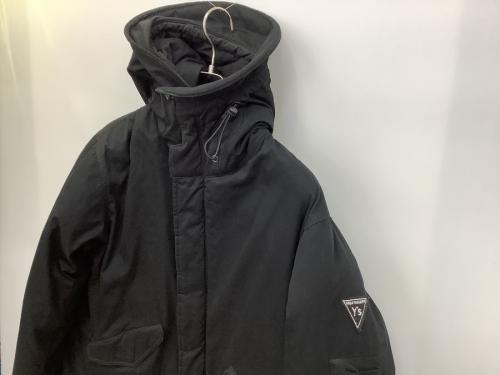 希少◎ Y's MONCLER ワイズ×モンクレール 2way ダウンジャケット MONCLER 良品 モンクレール ロゴワッペン 2way ダウンジャケット
