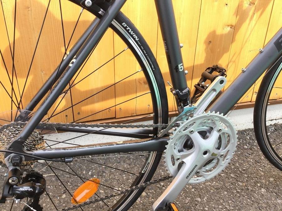 フランスブランドのbtwinの自転車