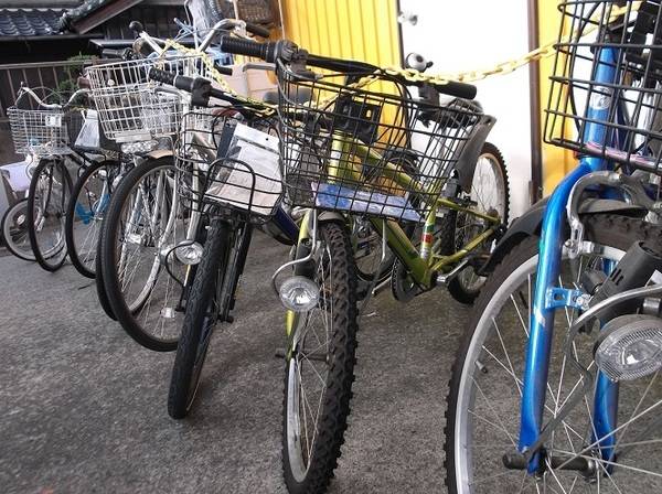 中古の自転車を買う