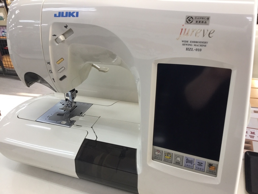ハンドメイド作業の効率アップ！JUKI（ジューキ）のミシンが入荷です