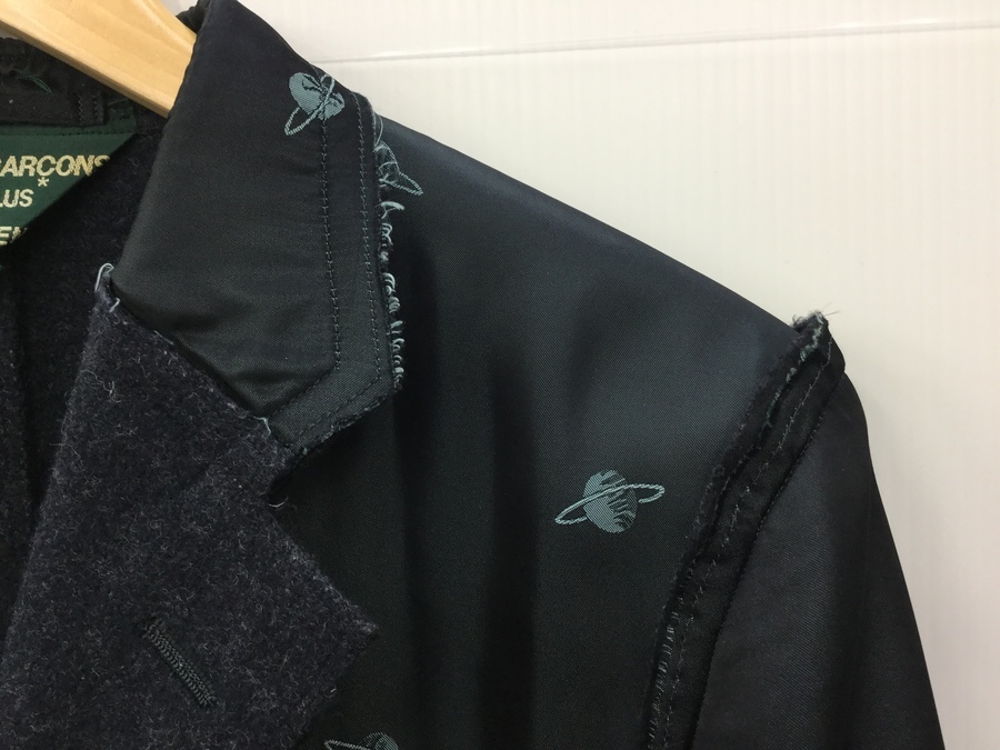 Comme des garçon テーラード半袖ジャケット S AD1991 COMME des GARCONS HOMME(コムデギャルソン)テーラード