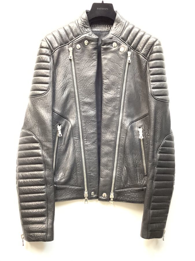 スマホで購入】BALMAIN (バルメイン)レザージャケット入荷【越谷