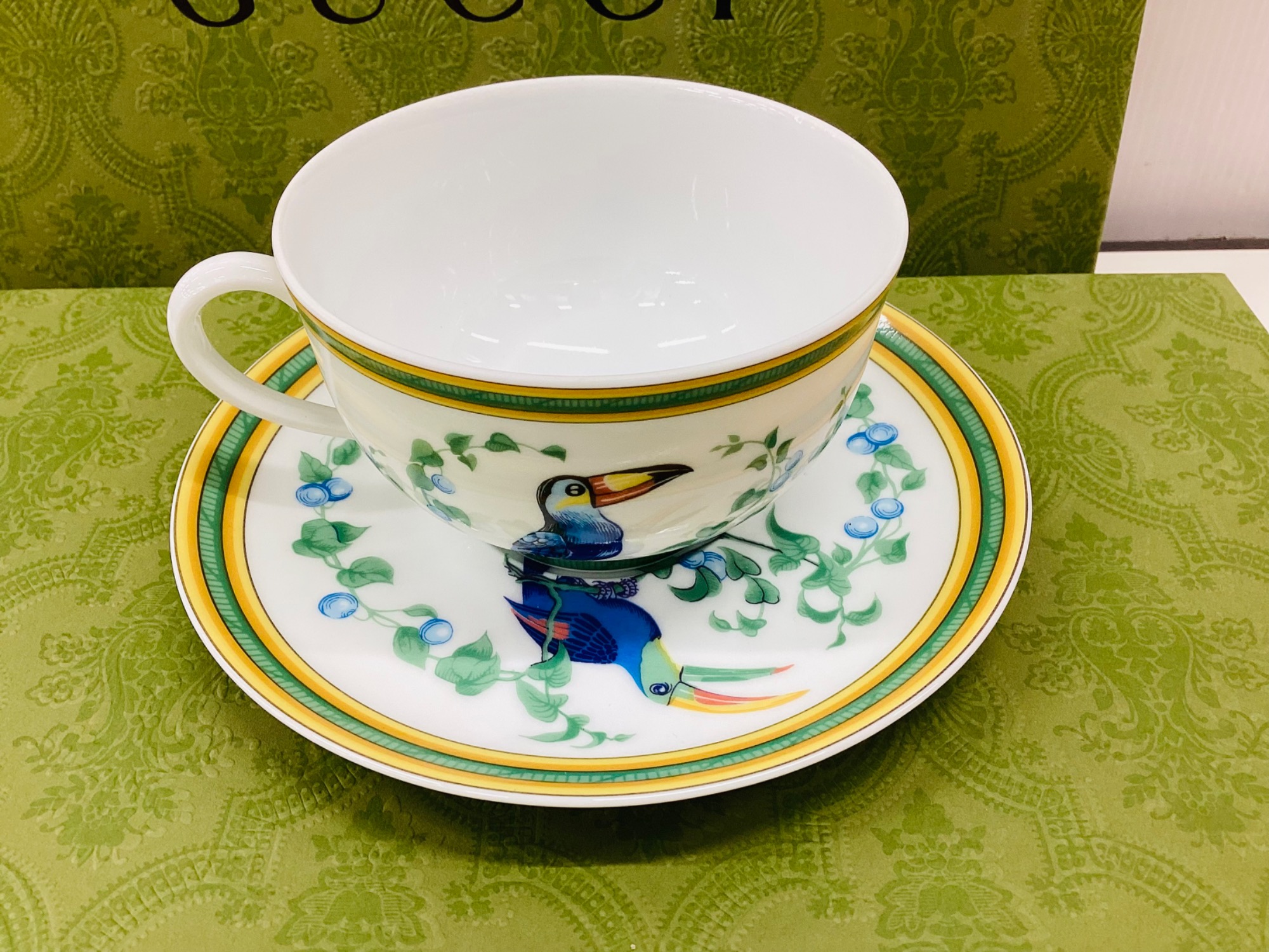 カップ&ソーサー HERMES エルメス ツゥカンシリーズ HERMES/エルメス  