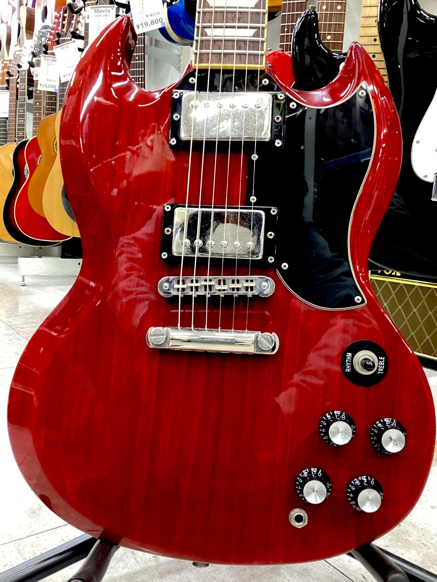 中古楽器】Burny RSG-55'63♪魅惑のオールドスクール!SGスタイル