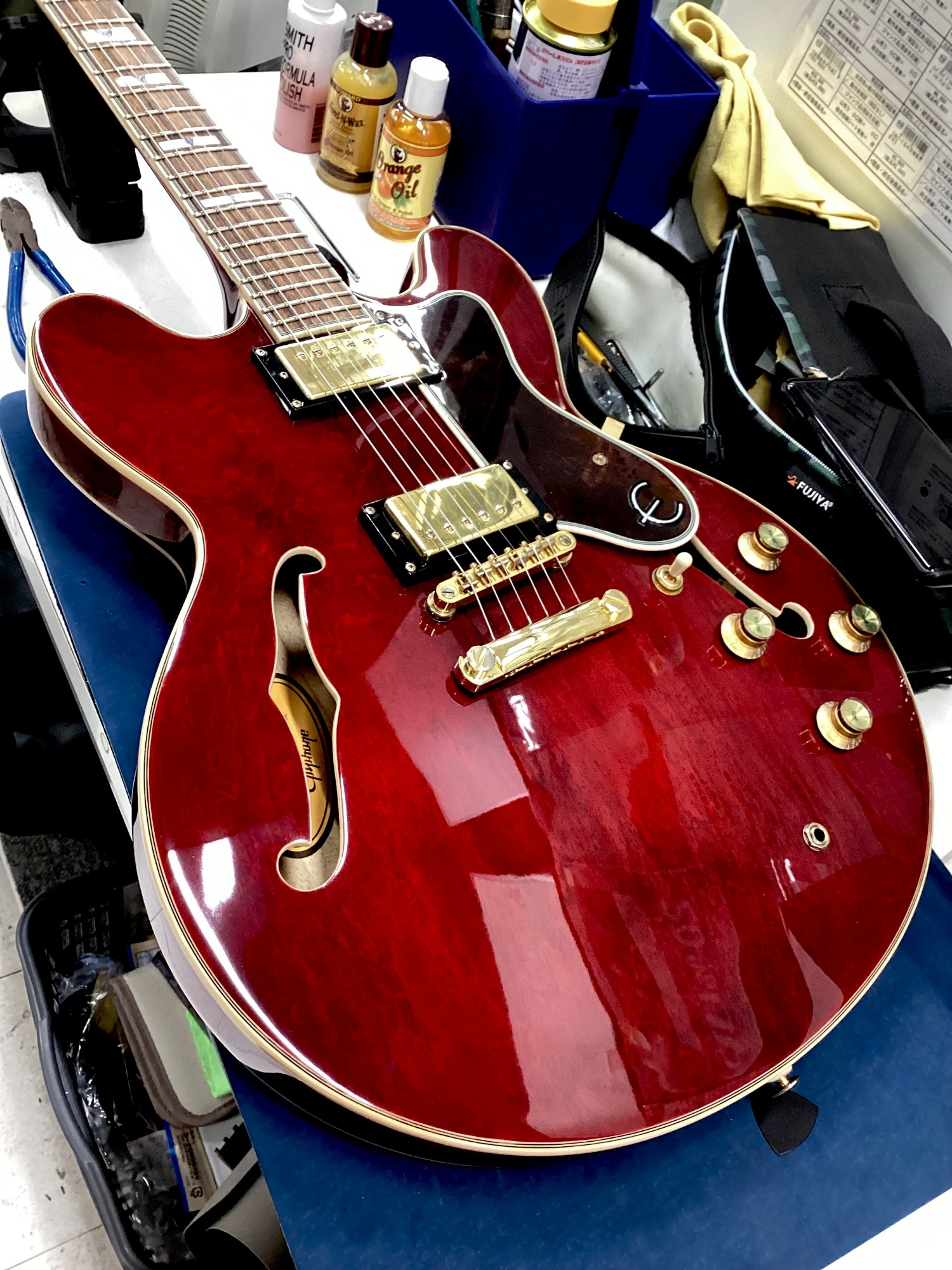 中古楽器】セミアコ入荷!Epiphone sheratonⅡ PRO♪【中古ギター