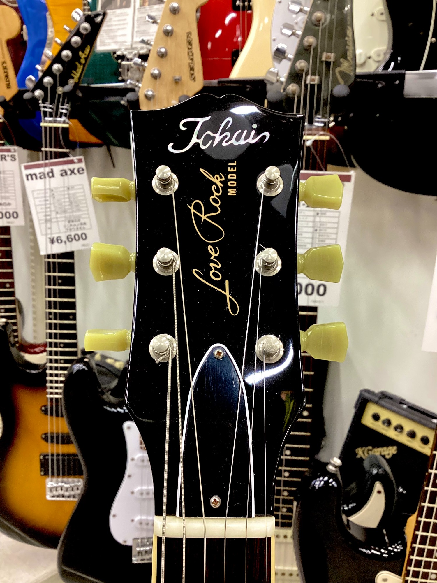 中古楽器】日本製レスポールタイプTokai LS-122 LOVEROCK!! 職人魂の 中古楽器】日本製レスポールタイプTokai LS-122 LOVEROCK!! 職人魂の