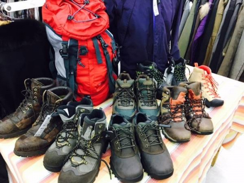 アウトドアの登山用品