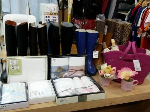 雨具のレインブーツ