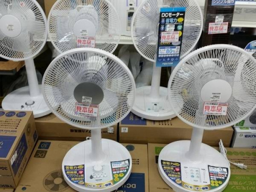 エアコンの扇風機