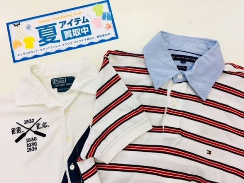 シャツの夏物買取