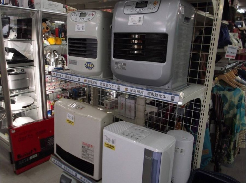 石油ファンヒーターの中古家電　越谷