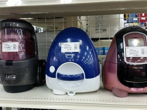生活家電の掃除機