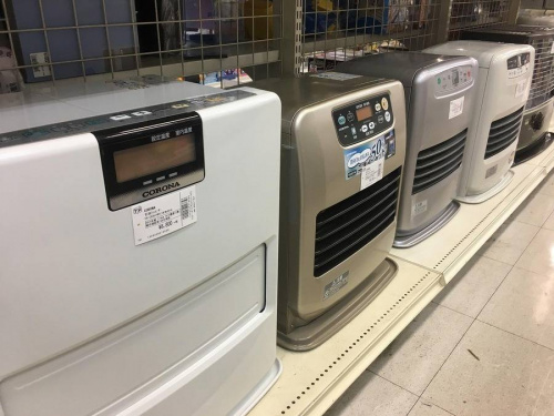 ヒーターのストーブ
