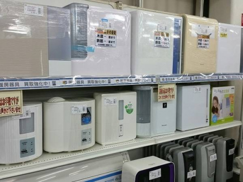 季節家電の加湿器