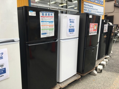 中古冷蔵庫　越谷