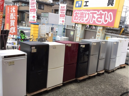 生活家電の冷蔵庫