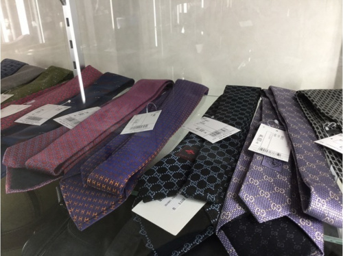 ビジネスアイテムのネクタイ