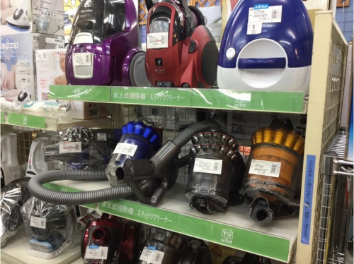 生活家電の掃除機