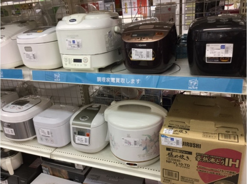 ガステーブルのレンジ