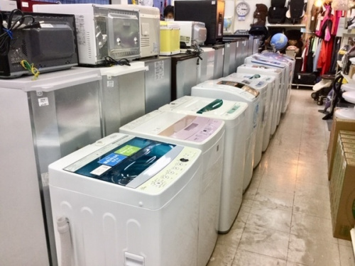 生活家電の洗濯機