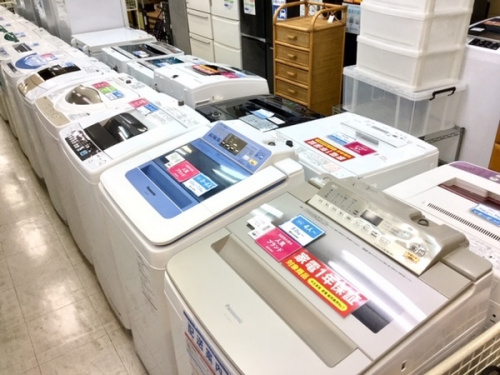 生活家電の洗濯機