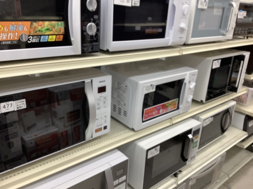 ガステーブル　のオーブンレンジ