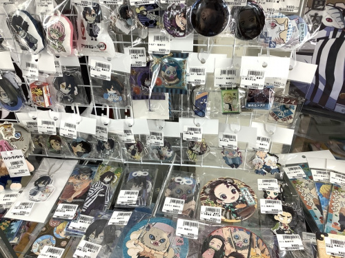 アニメグッズのフィギュア