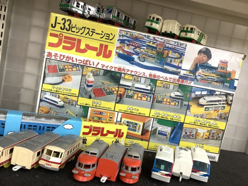 プラレールのインテリア