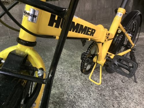 自転車の折りたたみ自転車