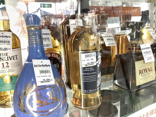 ウイスキーの焼酎