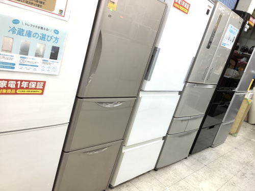中古家電の大型冷蔵庫